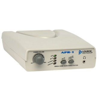 Louroe Electronics APR-1,Sngle Zn AudioMonitoring Base Stat